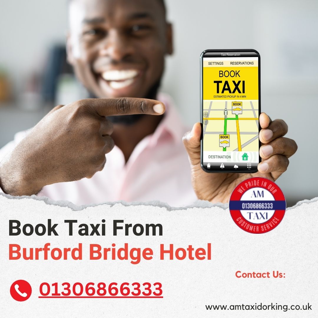 Book Taxi From Burford Bridge Hotel